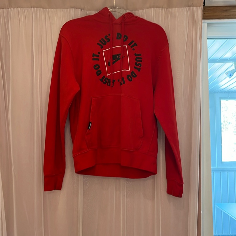 Red Nike sweater size small